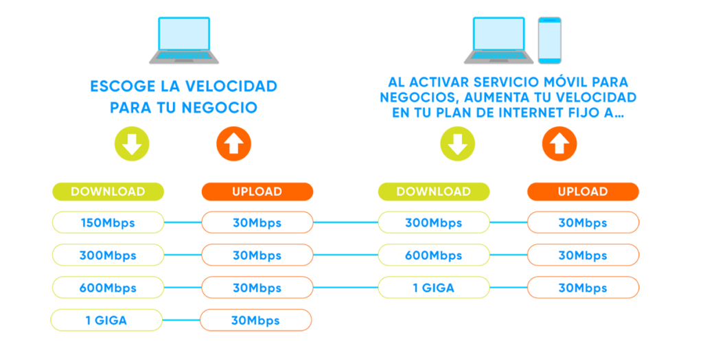 Velocidad Megas Internet Negocios - Liberty Business