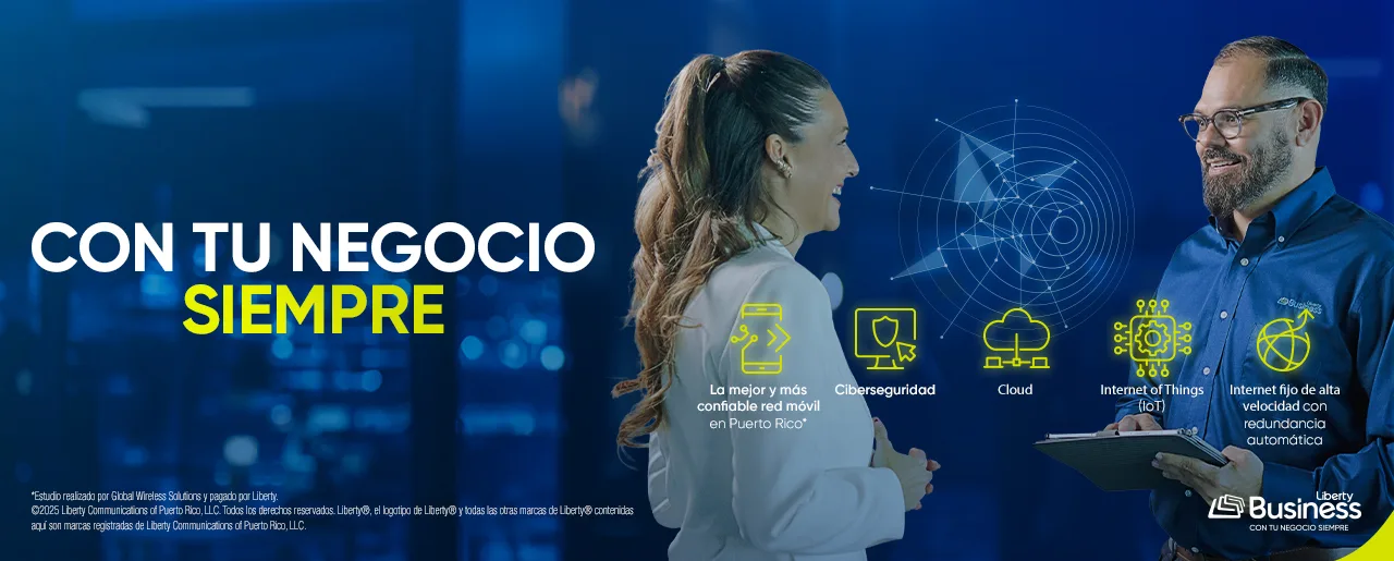 Liberty Business expande su catálogo de soluciones fijas y móviles y lo extiende a más segmentos de negocios en la Isla